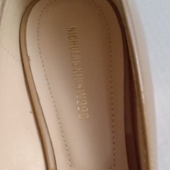 Nicholas Kirkwood Women's Size 8.5 Vero Cucoio Nude Patent Leather Heels - Picture 2 of 12